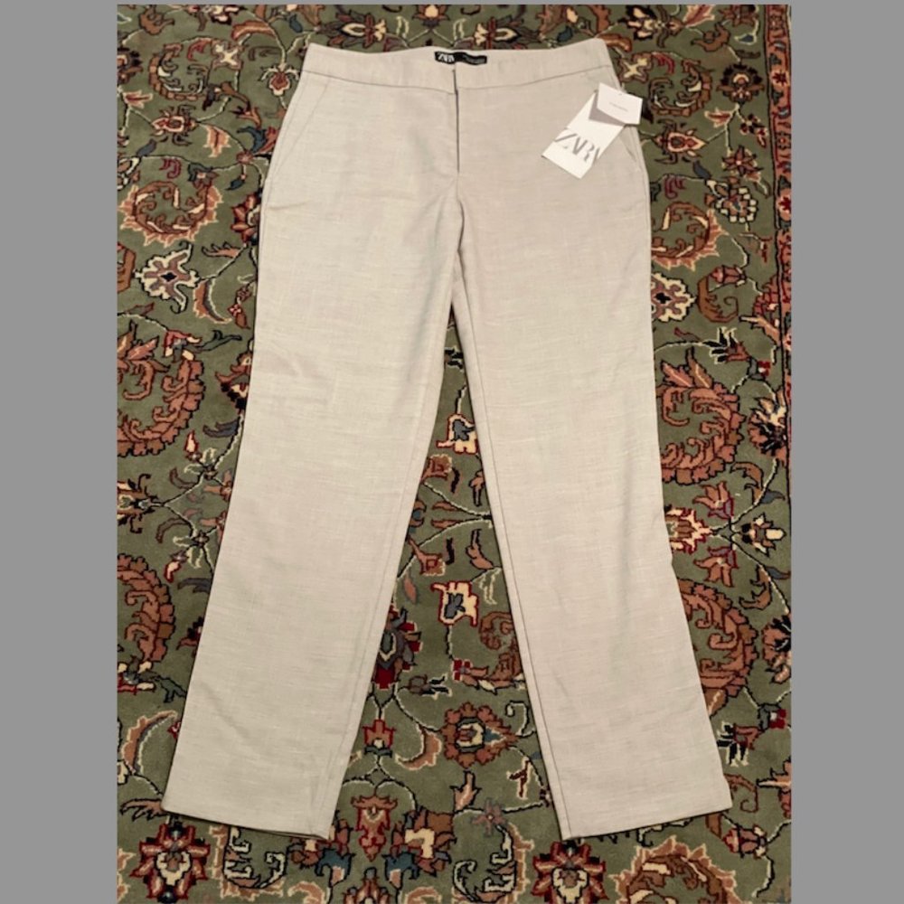 Beige Trousers